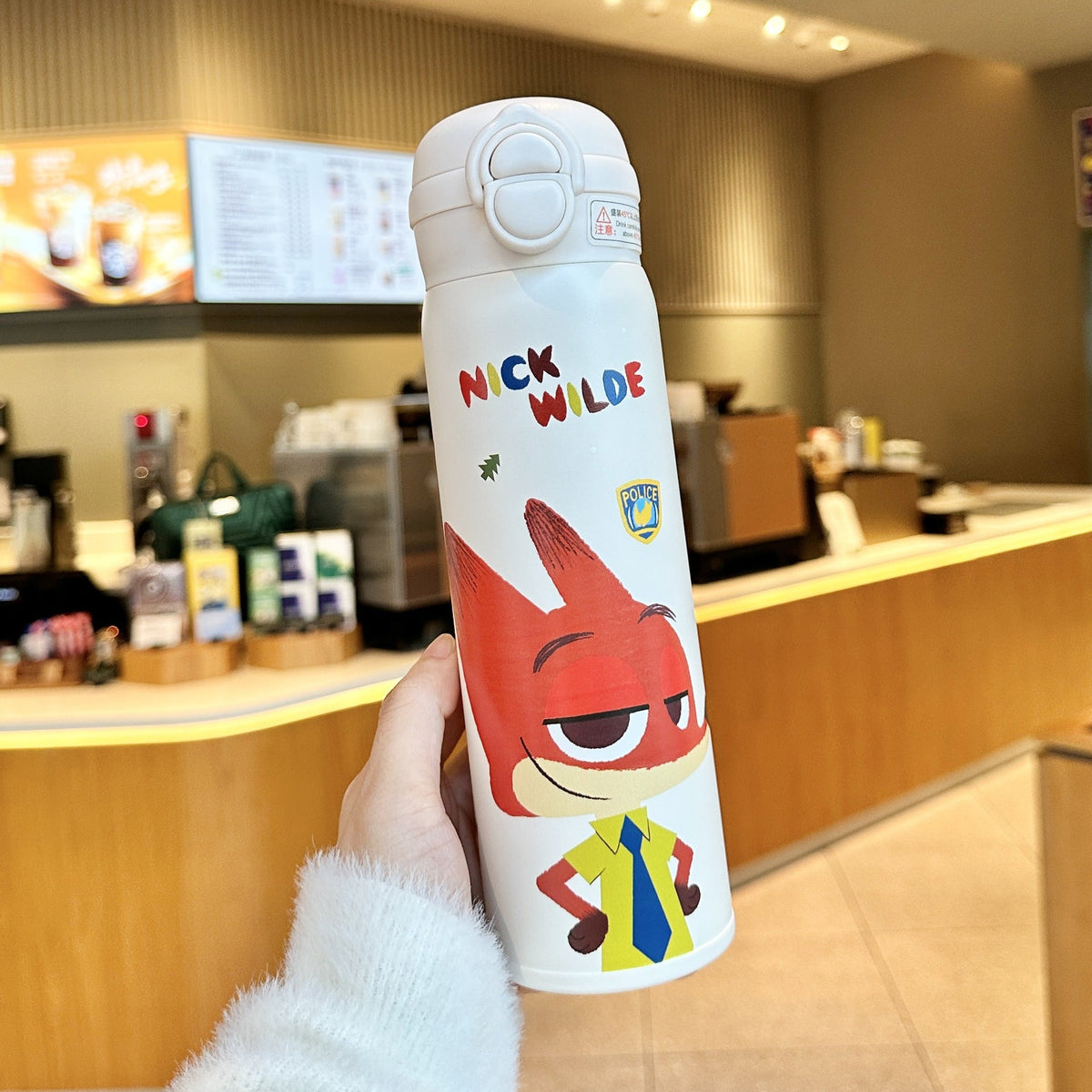 Judy Nick Children's Thermos Cup, New Model, Stylish Straw Cup for Girls, Portable Strap Water Bottle, Specially Designed for Students Going to School