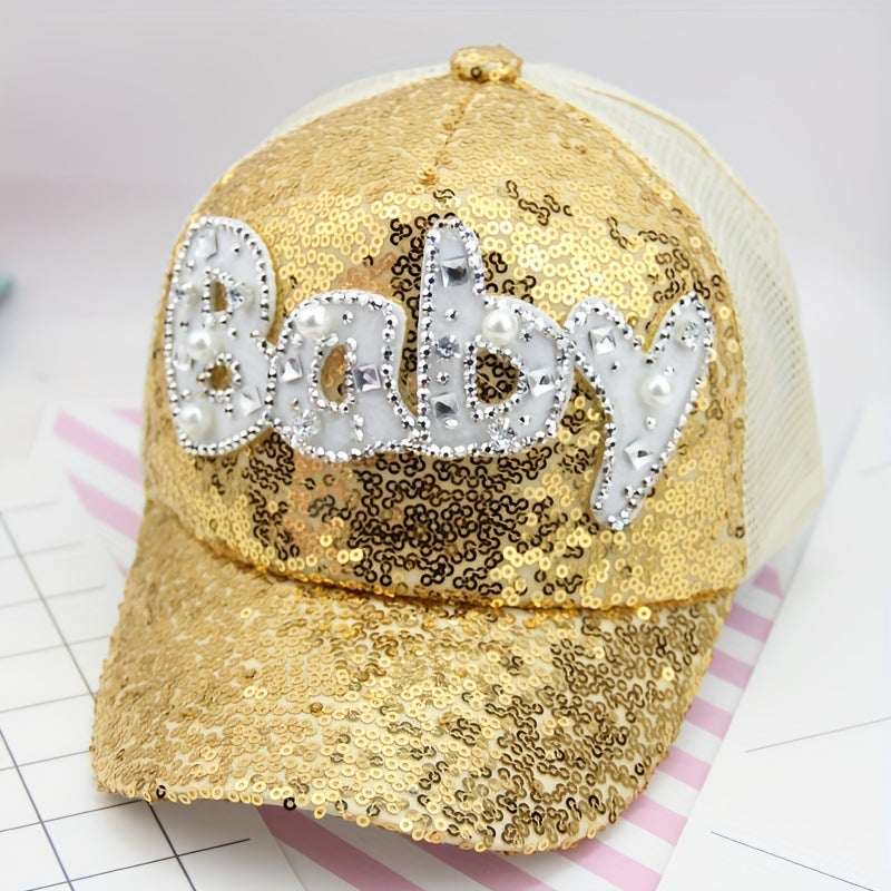 Hat Baby Baseball Cap Breathable Mesh Sun Hat Sun Protection Bowknot Peaked Cap Summer Sun Protection Sun Hat