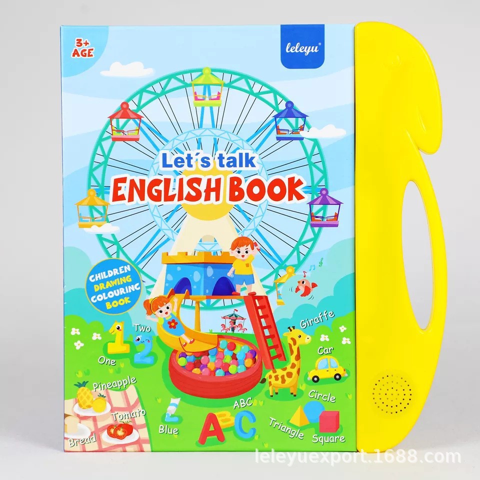 Amazon Kidsren's English Finger Reading Tk Cross-Border Popular Learning Educational E-Book Toy for 0-6 Years Old