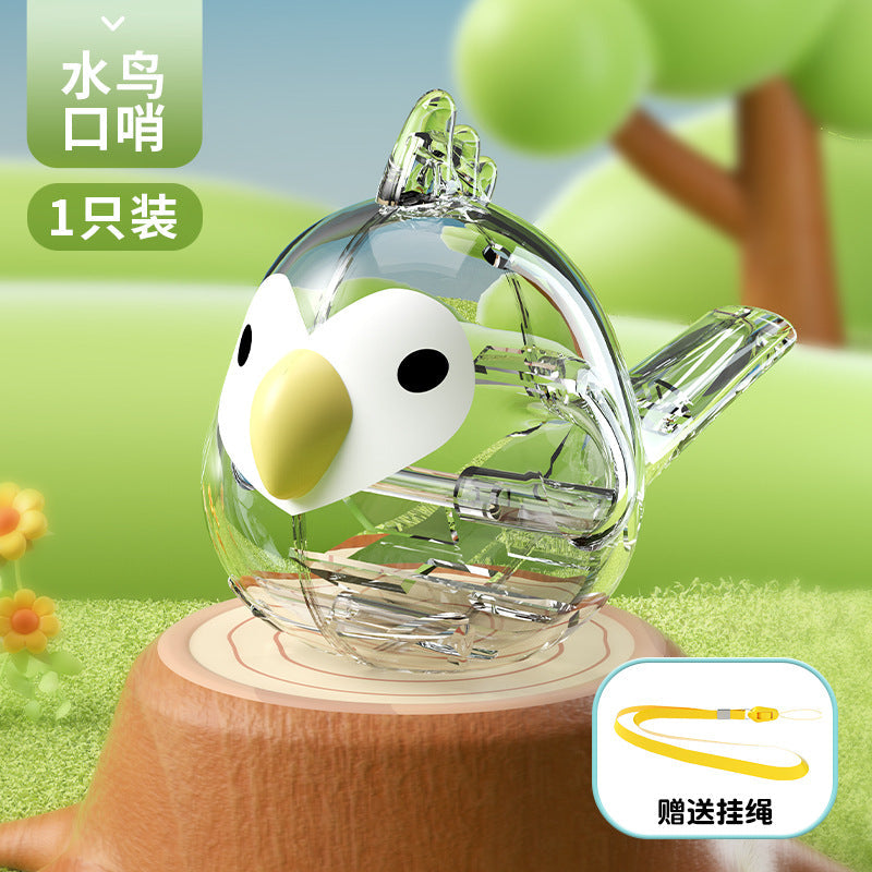 TikTok Waterbird Whistle Children's Oral Motor Pronunciation Training Device, Waterbird Water-filled Whistle, Baby Toy Manufacturer Wholesale