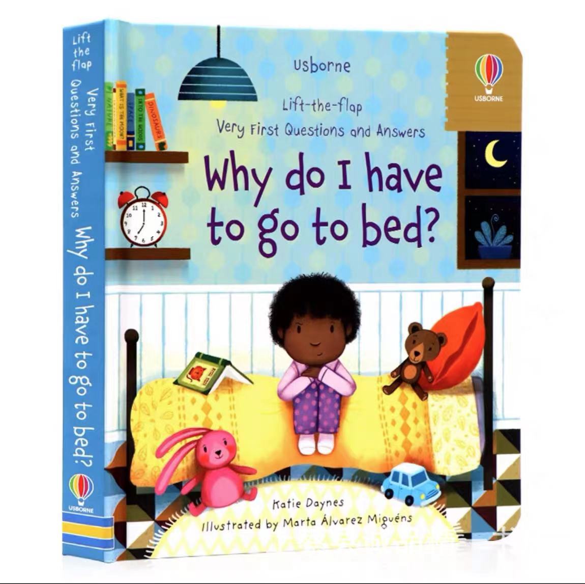 Usborne English Children's Questions and Answers Lift the flap Children's Popular Science Enlightenment Cognition Flip Books (Copy) (Copy)