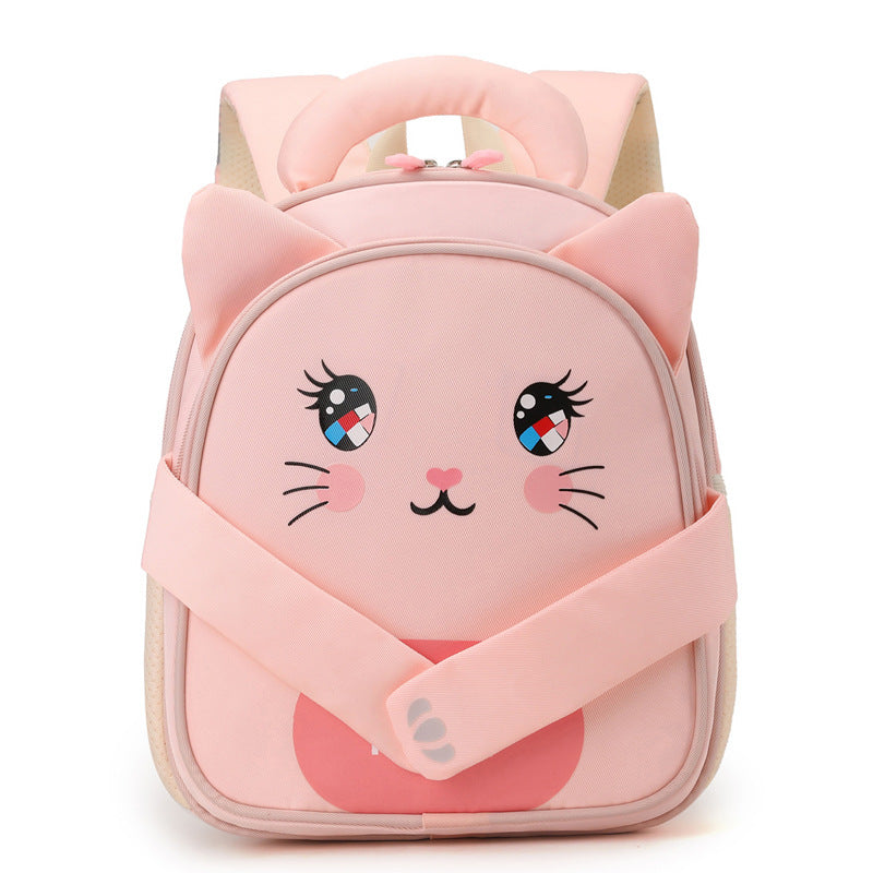 Kindergarten School Bag Cartoon Bear Travel Backpack 3-6 Years Old Preschool Boys and Girls Backpack Kidsren's School Bag