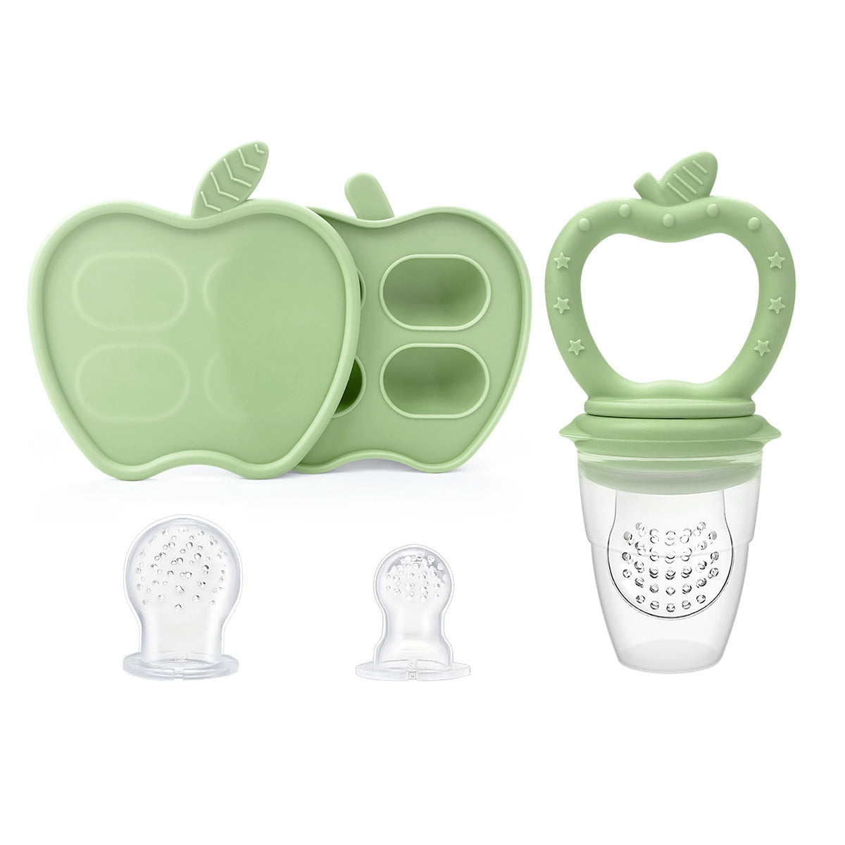 New Cross-Border Teething Stick for Babies, Silicone Toy for Teething Period, Boilable, Prevents Thumb-Sucking