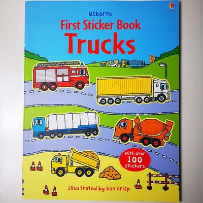 Sticker book Children's English Sticker Book Scene Interactive Game Stickers Baby Stickers Enlightenment Cognition