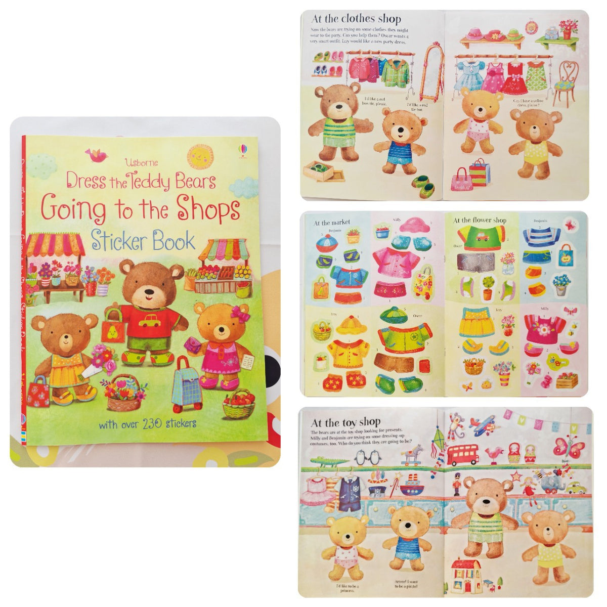 Sticker book Children's English Sticker Book Scene Interactive Game Stickers Baby Stickers Enlightenment Cognition