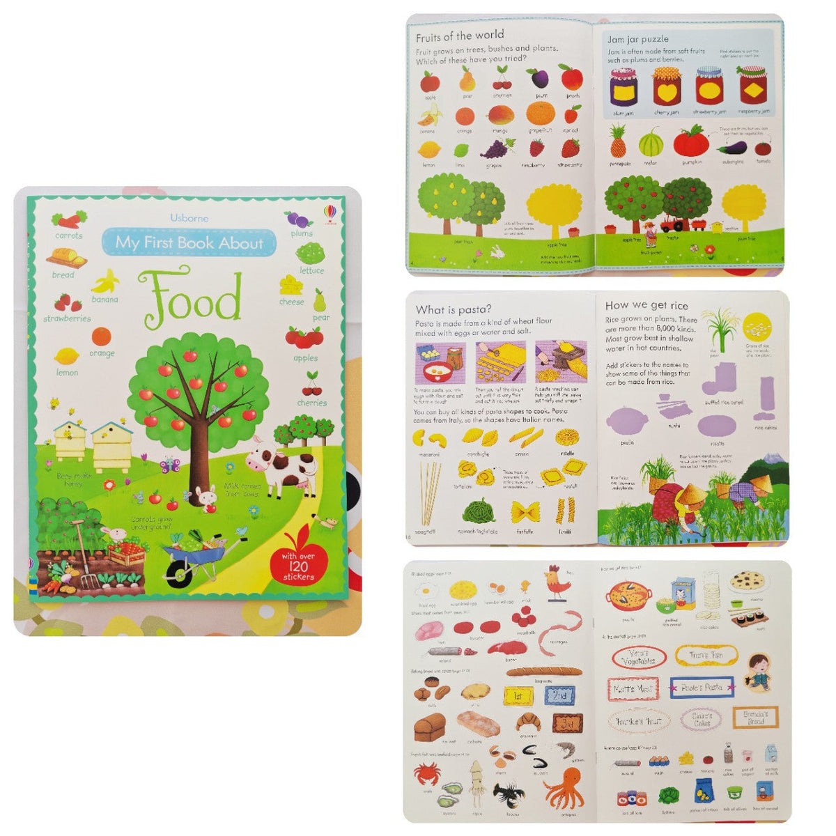 Sticker book Children's English Sticker Book Scene Interactive Game Stickers Baby Stickers Enlightenment Cognition