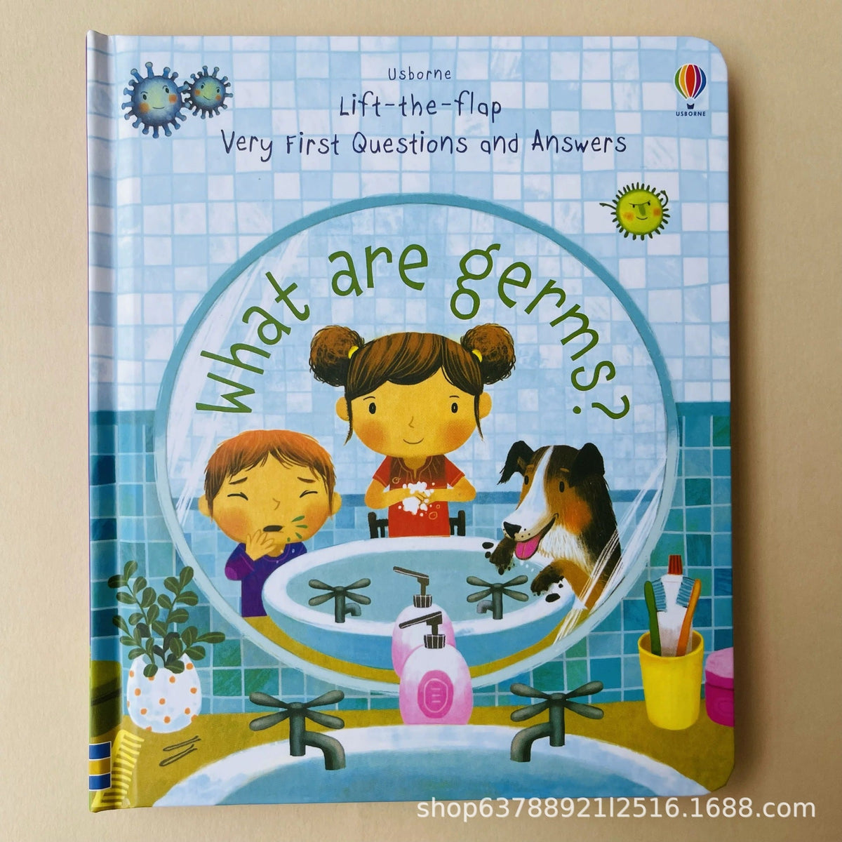 The original English version you asked me to answer the series Lift the flap early childhood education enlightenment toy picture book