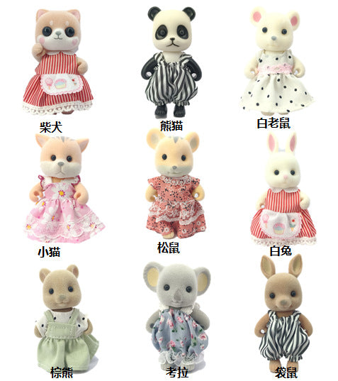 Koala Diary Bus Play House Toy Storage Transformation Rv Villa Doll House Boy Girl Toy Gift