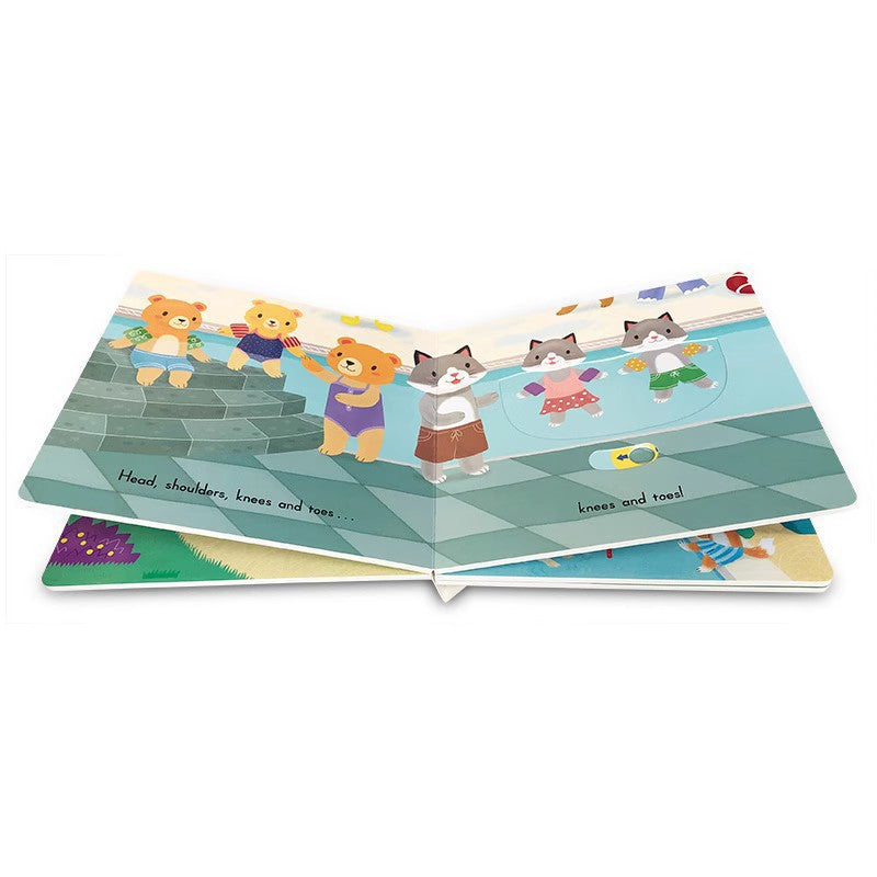 Bizzy Bear Busy Little Bear Picture Book Early Education Sing Along with Me Push-Pull Book Little Bear Is Very Busy