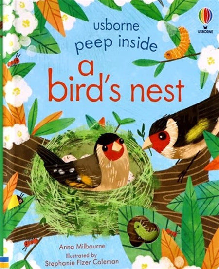 English picture book Usborne Peep inside English children's picture book children's 3D three-dimensional hole flip play