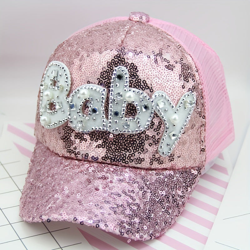 Hat Baby Baseball Cap Breathable Mesh Sun Hat Sun Protection Bowknot Peaked Cap Summer Sun Protection Sun Hat