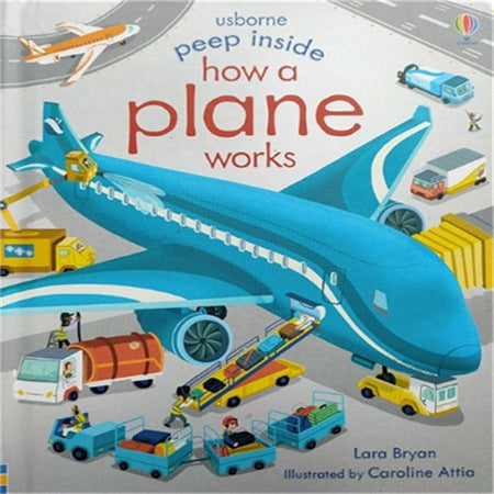 English picture book Usborne Peep inside English children's picture book children's 3D three-dimensional hole flip play