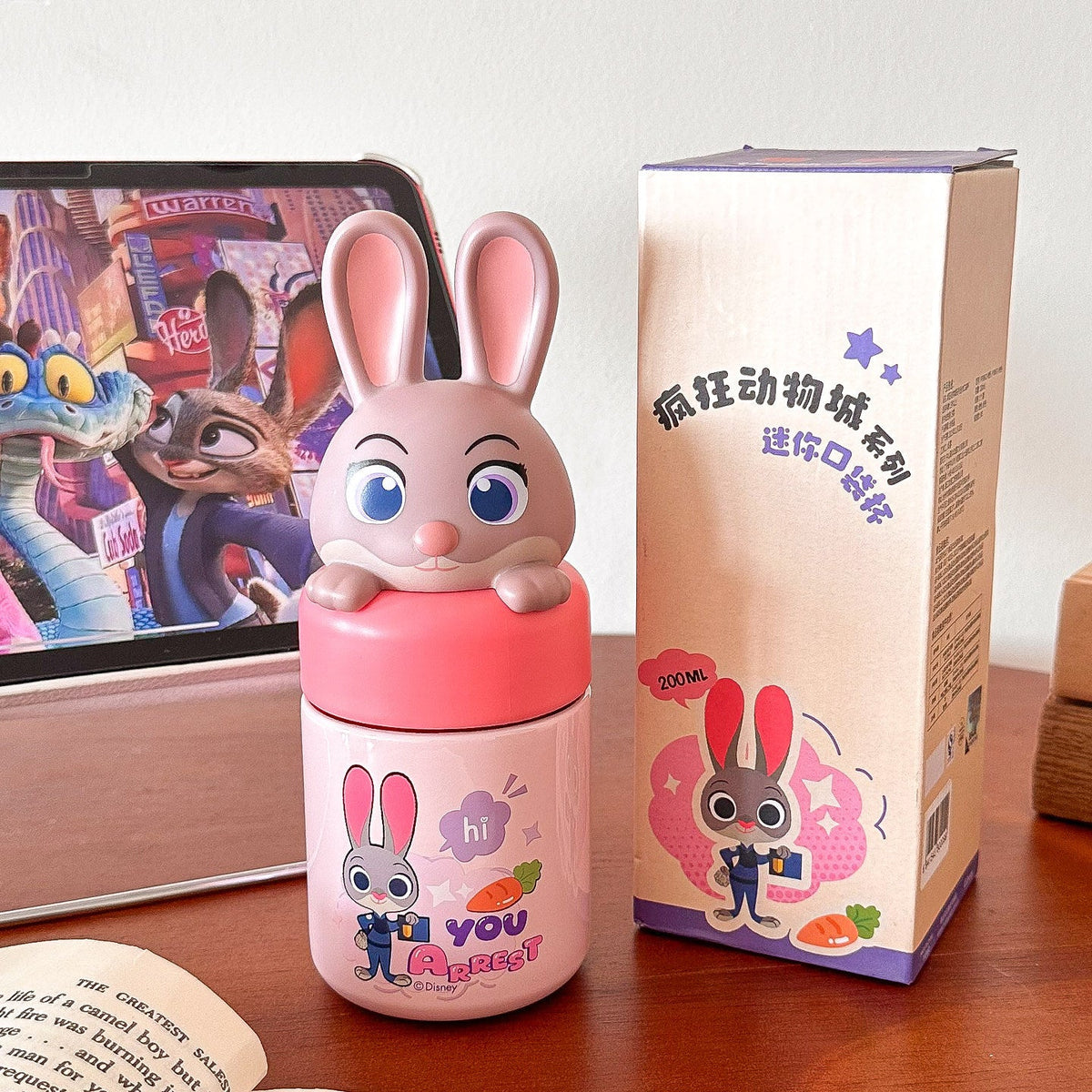 Judy Nick Children's Thermos Cup, New Model, Stylish Straw Cup for Girls, Portable Strap Water Bottle, Specially Designed for Students Going to School