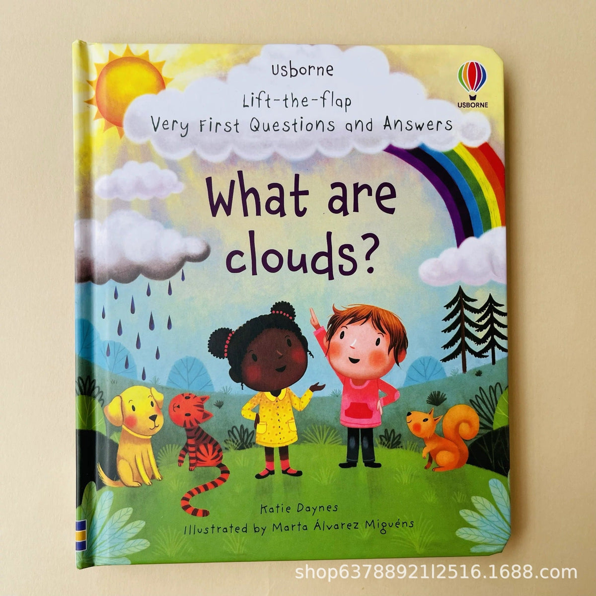The original English version you asked me to answer the series Lift the flap early childhood education enlightenment toy picture book