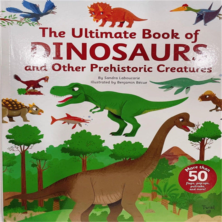 Children's Enlightenment Cognitive Popular Science Operation Book Series The Ultimate Book of English Picture Book