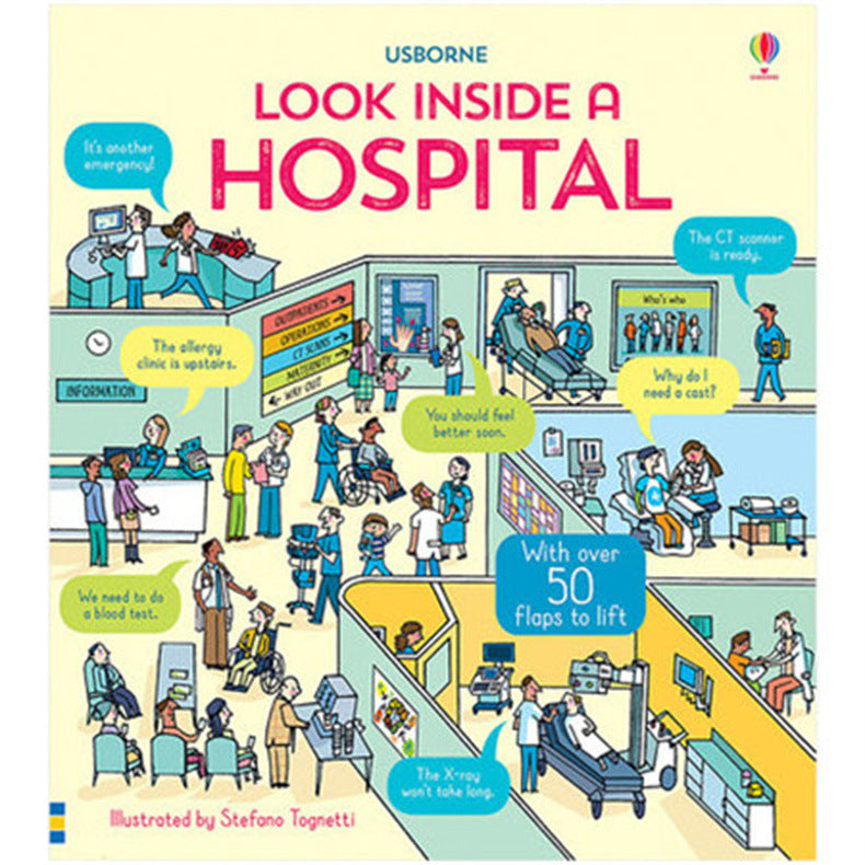 Usborne Secretly Looks Inside the Popular Science Series Cardboard Flip Look Inside/See Insi