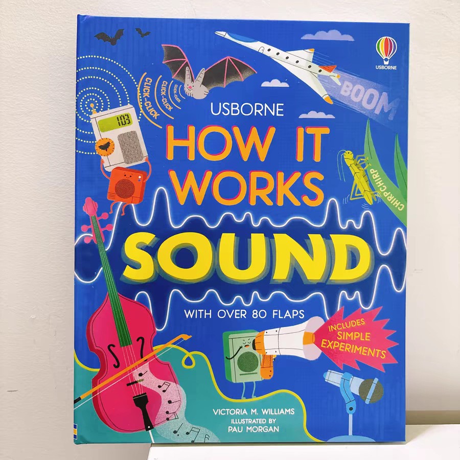 Lift-The-Flap Large Format English Kidsren's Enlightenment Popular Science Puzzle Flip Book Cognitive Learning Picture Book