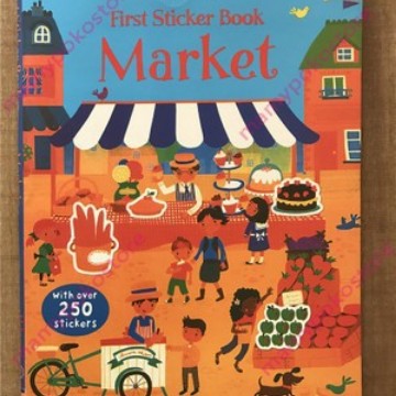 Sticker book Children's English Sticker Book Scene Interactive Game Stickers Baby Stickers Enlightenment Cognition