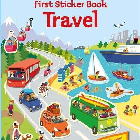 Sticker book Children's English Sticker Book Scene Interactive Game Stickers Baby Stickers Enlightenment Cognition