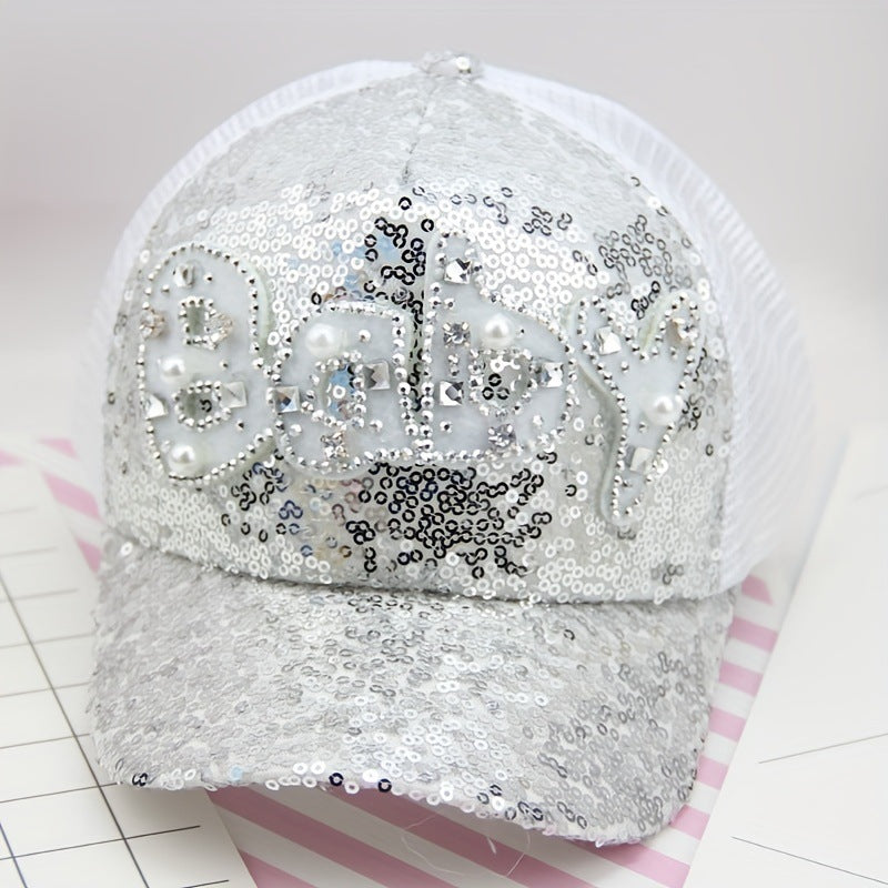 Hat Baby Baseball Cap Breathable Mesh Sun Hat Sun Protection Bowknot Peaked Cap Summer Sun Protection Sun Hat