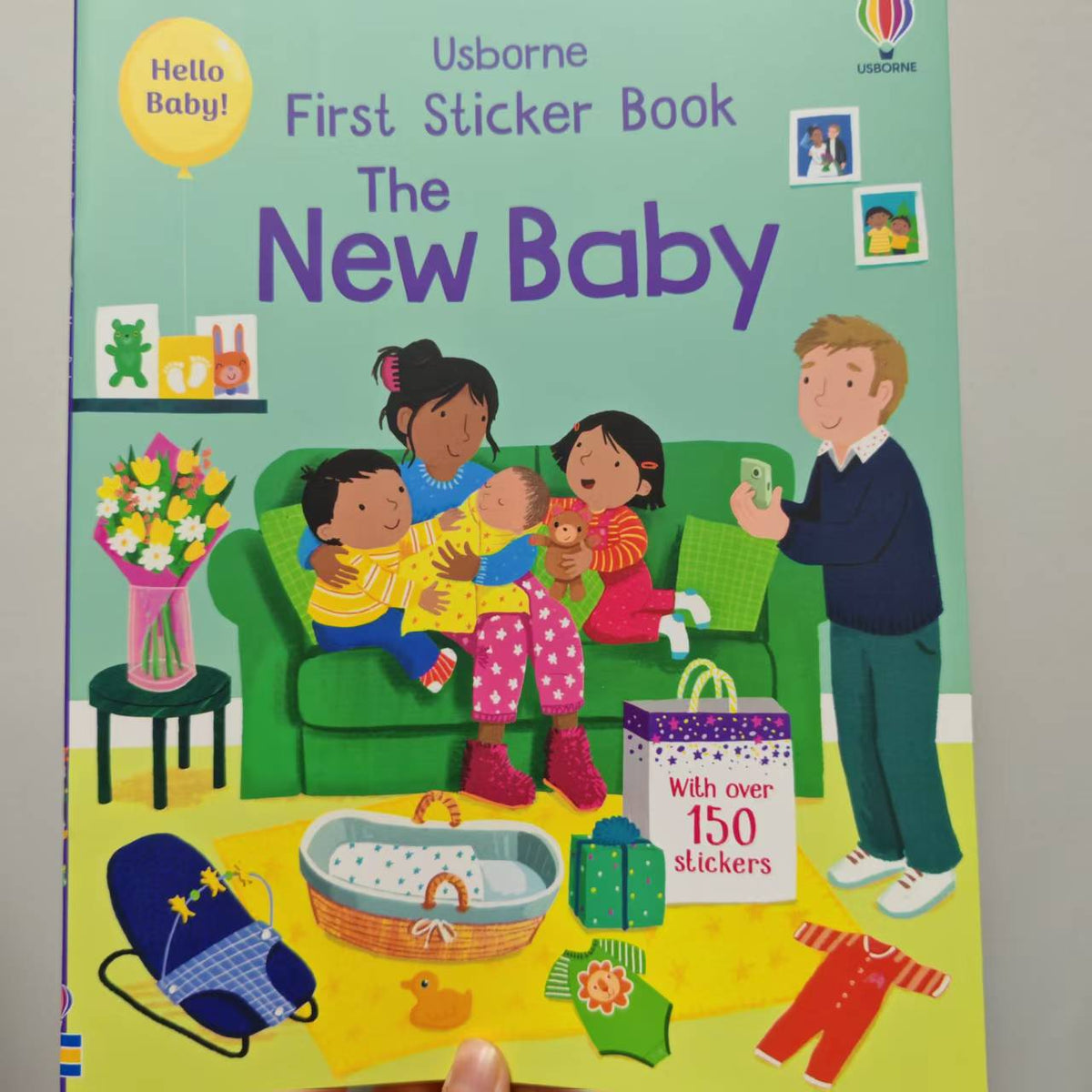 Sticker book Children's English Sticker Book Scene Interactive Game Stickers Baby Stickers Enlightenment Cognition
