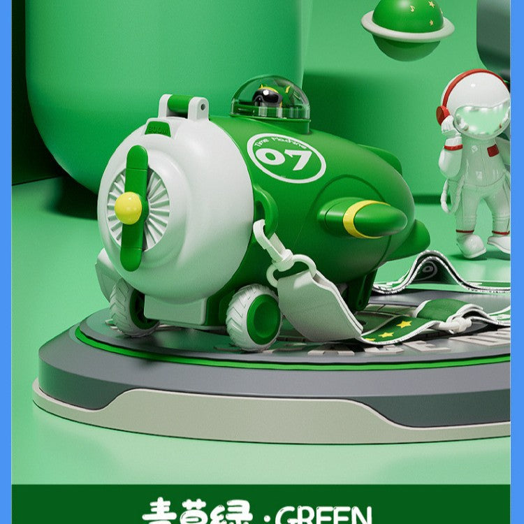 New Baby Bus Car Water Cup High Color Value Children's Suction Tube Cup Outdoor Portable Lid Large Capacity Water Cup