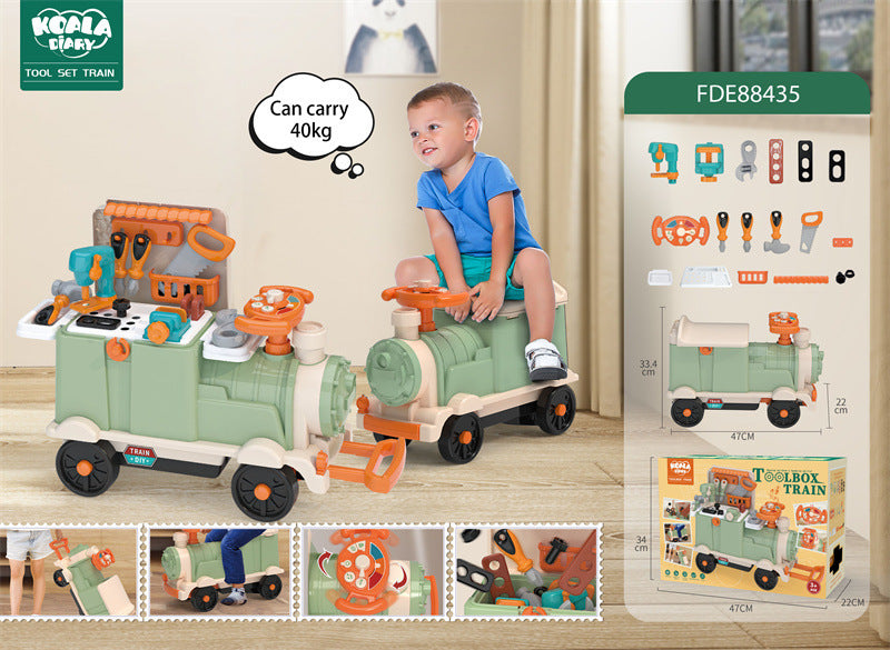 Koala Diary Bus Play House Toy Storage Transformation Rv Villa Doll House Boy Girl Toy Gift