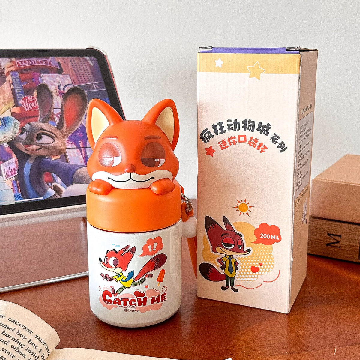 Judy Nick Children's Thermos Cup, New Model, Stylish Straw Cup for Girls, Portable Strap Water Bottle, Specially Designed for Students Going to School