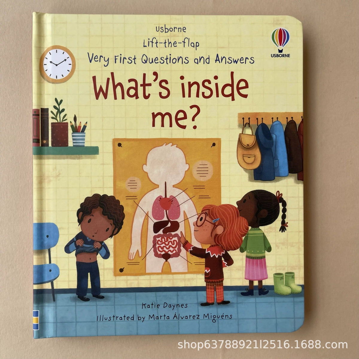 The original English version you asked me to answer the series Lift the flap early childhood education enlightenment toy picture book