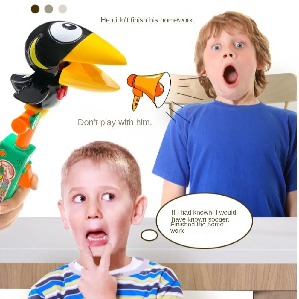 Educational Talking Record Electric Talking Parrot Repeats Imitate Speaking Birds Animal Funny Recording Talking Toys Baby