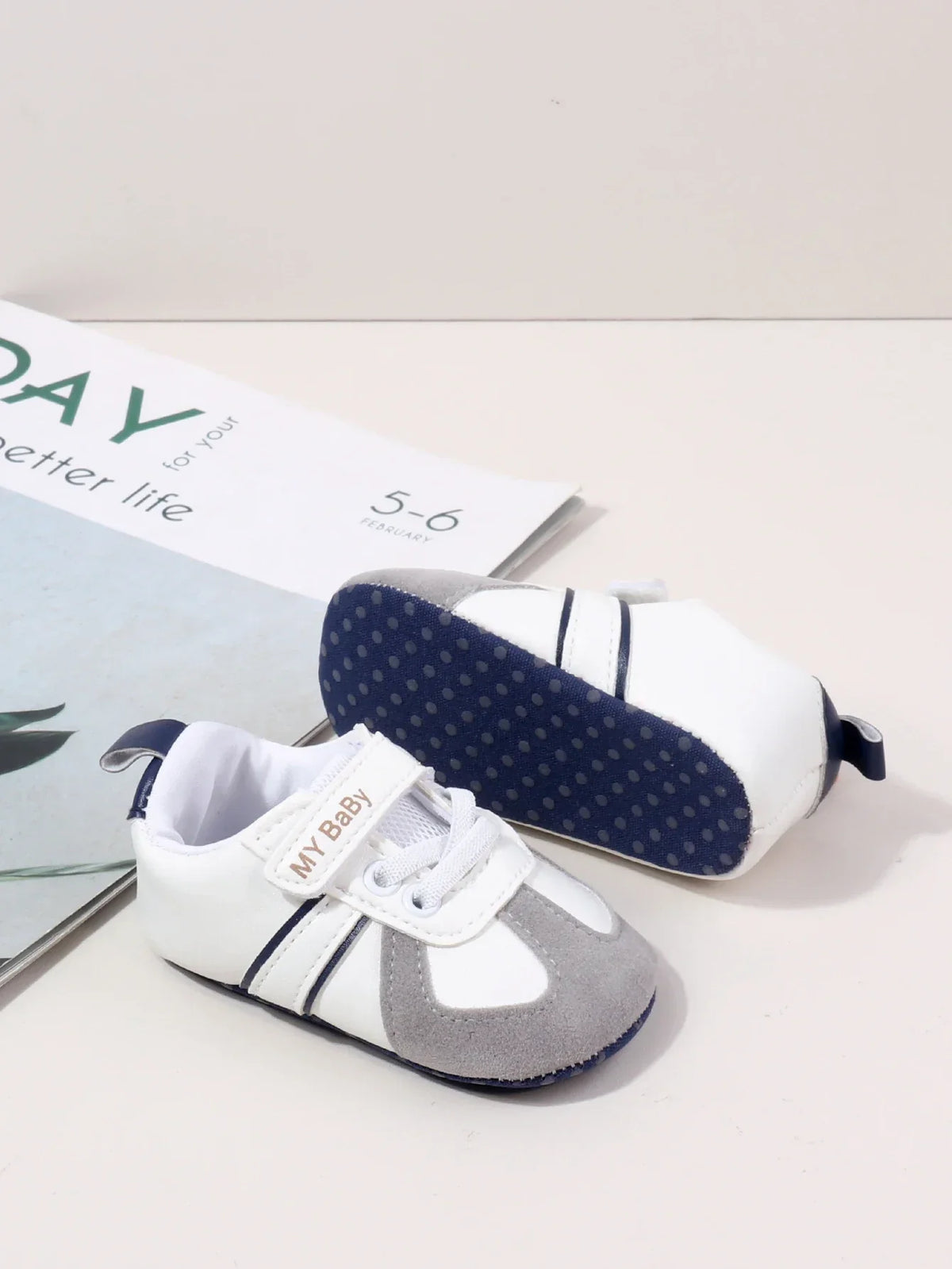 Baby Walking Shoes 2025 Spring And Autumn New Style Baby Shoes For 0-18M Boys And Girls Soft Sole Casual Baby Shoes