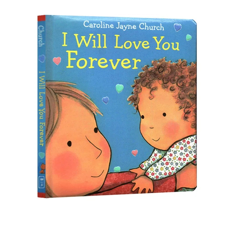 Kids English Picture Cardboard Book Emotions & Feelings Enlightenment Leaning Bedtime Story for Children Montessori Teaching Aid