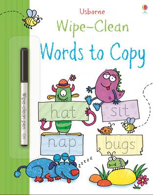 Erasable and reusable English learning workbook